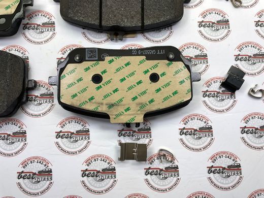 A0004216302, A 000 421 63 02 Колодки гальмівні передні Mercedes GLE W167/C167 / GLS X167