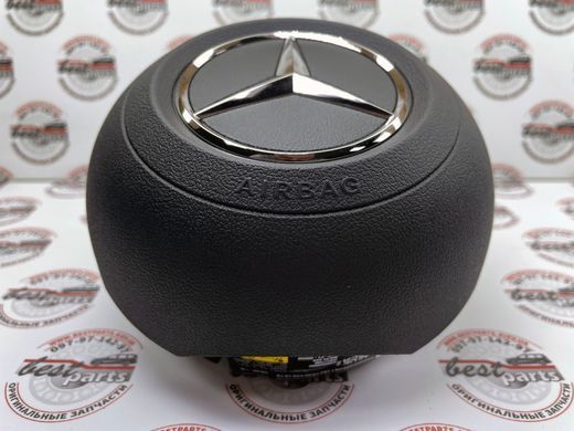 A00086088029116, A 000 860 88 02 9116 Подушка безпеки рульового колеса Airbag AMG чорна EU Mercedes AMG-GT X290/C192 / C W206 / CLE C236 / E W213/W214 / EQE X294/V295 / EQS V297 / G W465 / GLE W167/C167 / GLS X167 / GLC X254 / S W223 / SL R232