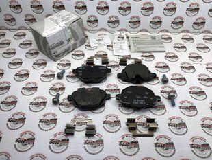 34216892641, 34 21 6 892 641 Колодки тормозные задние BMW B46 / B47 / B48 / B57 / 5 G30/G31 / iX3 G08 / X3 G01 / X4 G02 / X5 G05 / X6 G06