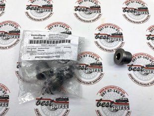 90021900401, 900 219 004 01 Пробка сливная масляного поддона двигателя M16X1.5 Porsche Macan 95B / Cayenne 957/958 / Panamera 970