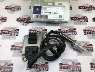 A000905520680, A 000 905 52 06 80 Датчик Nox Mercedes GLA X156 / GLE W164/W166 / GLS X164/X166 / A W176 / C W205 / E W212 / CLS C218 / S W221/W222 / B W246 / G W463 / Sprinter C906