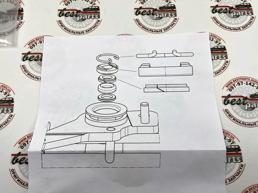 A1770720000, A 177 072 00 00 Ремкомплект паливної форсунки Mercedes M133 / M139 / M152 / M157 / M176 / M177 / M178 / M256 / M260 / M264 / M270 / M274 / M276 / M278