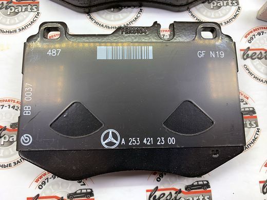 A0004207402, A 000 420 74 02 Колодки тормозные передние Mercedes GLC X253