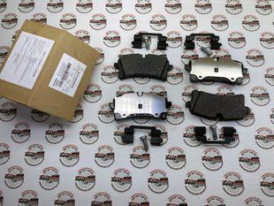 95B698451L, 95B 698 451 L Колодки гальмівні задні червоний супорт Porsche Macan 95B