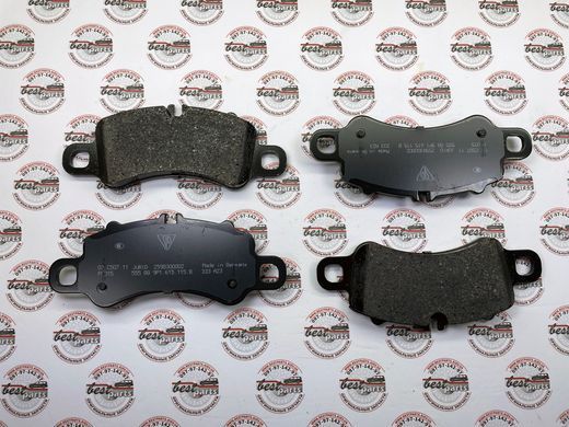 9P1698151C, 9P1 698 151 C Колодки гальмівні передні Porsche 718 Boxster 982 / 718 Cayman 982C / 911 Carrera 991-2