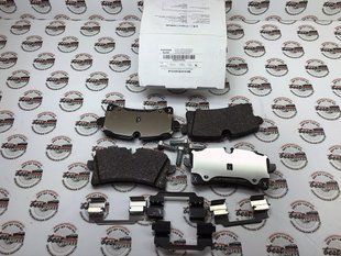 95B698451A, 95B 698 451 A Колодки гальмівні задні червоний супорт Porsche Macan 95B