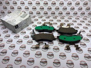A0074206620, A 007 420 66 20 Колодки тормозные передние Mercedes GLK X204