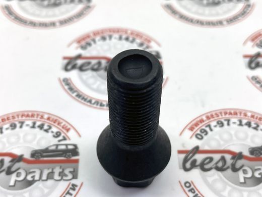 36136890324, 36 13 6 890 324 Болт колесный черный M14x1.25 BMW 2 G42/G87/U06 / 3 G20/G21/G28/G80/G81 / 4 G22/G23/G26/G82/G83 / 5 F10/F11/F90/G30/G31/G38/G60/G61/G68 / 6 F12/F13/G32 / 7 G11/G12/G70 / 8 G14/G15/G16 / X1 U11/U12 / X2 U10 / X3 G01/G08/G45 / X