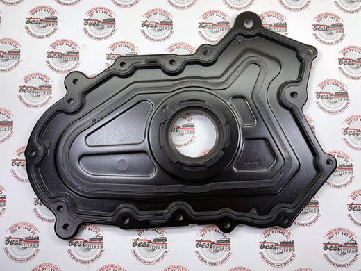 LR108531 Кришка передня із сальником колінвалу 2.0 Petrol Range Rover Vogue L405 / Sport L494 / Velar L560 / Evoque L538 / Land Rover Discovery 5 L462 / Sport L550 / Defender L663