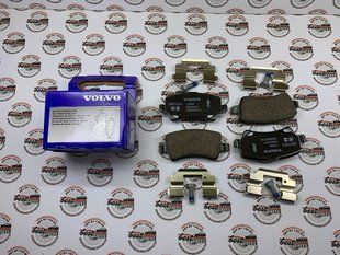 30671574 Колодки тормозные задние Volvo XC70 (-07) / XC60 (-17) / V70 (-16) / V60 CC (-18) / V60 (-18) / S80 (-16) / S60 (-18)