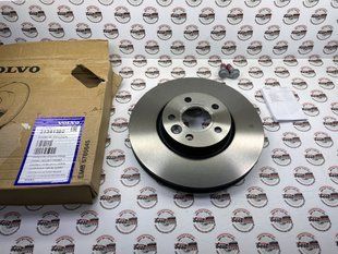 31341382 Диск гальмівний передній Volvo XC70 (-16) / V70 (-16) / V60 (-18) / S80 (-16) / S80L (-12) / S60 (-18)