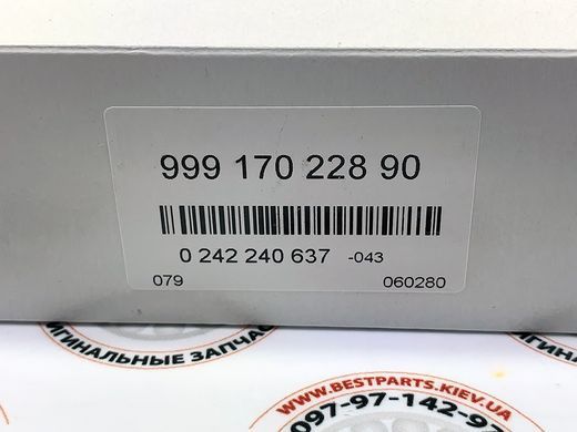99917022890, 999 170 228 90 Свеча зажигания Porsche Cayenne 957/958 / Panamera 970 / 991T / 997T2