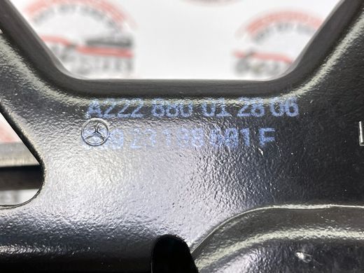 A222880012864, A 222 880 01 28 64 Петля капота ліва Mercedes S W217/W222