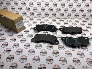9Y0698151AR, 9Y0 698 151 AR Колодки тормозные передние черный суппорт Porsche Cayenne 9YA