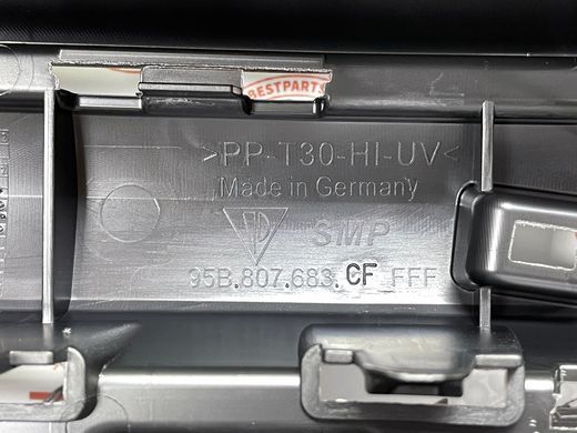95B807683CFOK1, 95B 807 683 CFOK1 Решетка переднего бампера черная USA Porsche Macan 95B-2