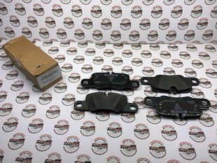 971698451M, 971 698 451 M Колодки гальмівні задні Porsche Panamera 971 / 971-2