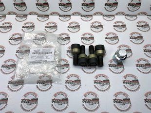 00004460285, 000 044 602 85 Секретки колесные к-т 4 шт с ключом черные Porsche Macan 95B/95B-2 / Panamera 970