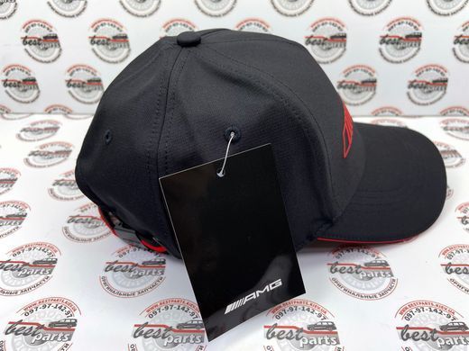 B66959622, B 669 596 22 Бейсболка AMG Cap Lettering Red Mercedes