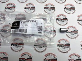 A000401790964, A 000 401 79 09 64 Гайка крепления датчика давления в колесах Mercedes CLA C118 / GLE W167/C167 / GLS X167 / A W177 / B W247 / EQA H243 / GLA H247 / GLB X247 / V W447/W448 / G W464/W465