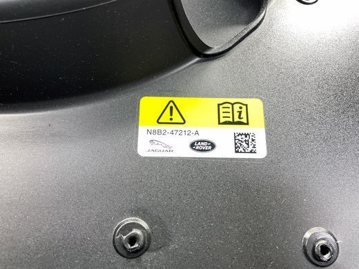 VPLEW0157 Кришка (ковпак) запасного колеса Black Land Rover Defender L663