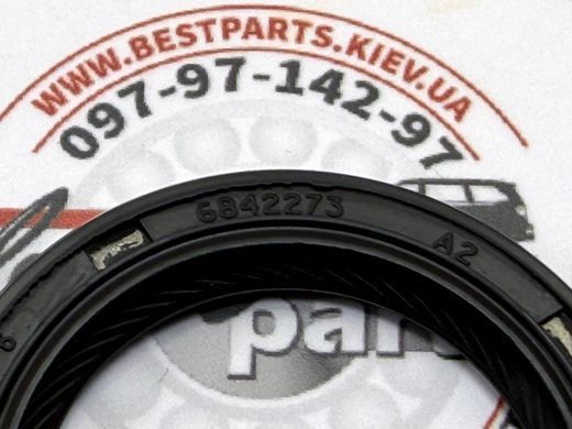 6842273 Сальник колінвалу передній Volvo XC90 (-14) XC70 (-16) XC60 (-17) V70 (-16) V60 CC (-18) V60 (-18) V50 (-12) S80 (-16) S80L (-12) S80 (-06) S60 CC (-18) S60 (-18) S60 (-09) S40 (-12) C70 (-13) C30 (-13)