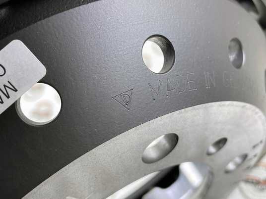 9Y0615301Q, 9Y0 615 301 Q Диск тормозной передний левый Porsche